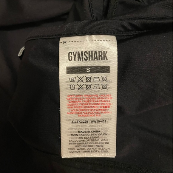 Gymshark black tank size S - Picture 2 of 3